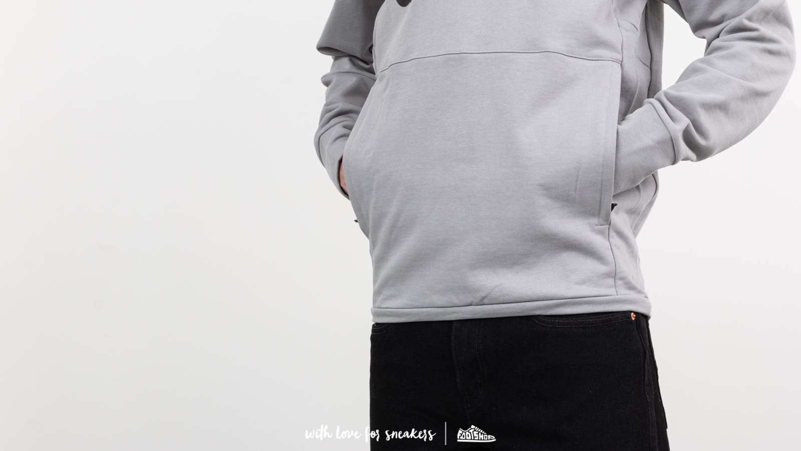 Hoodies and sweatshirts adidas x Undefeated Tech Hoodie Shift Grey Footshop