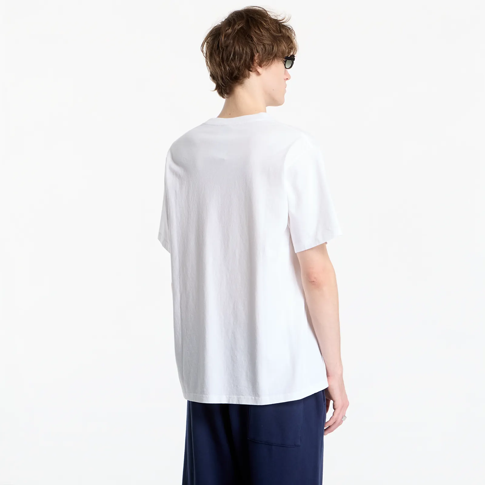 T-shirts Sporty & Rich Serif Logo Tshirt UNISEX White