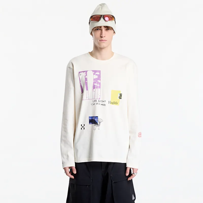 Haglöfs LS Tee Beigetu Beige