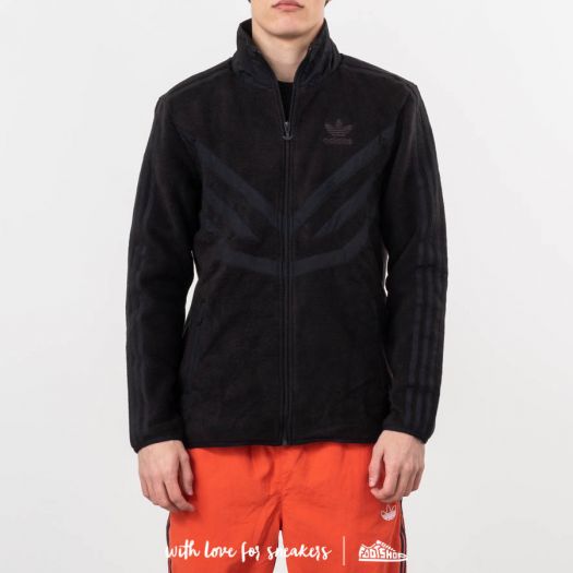 Adidas originals polar new arrivals fleece sweatshirt in black