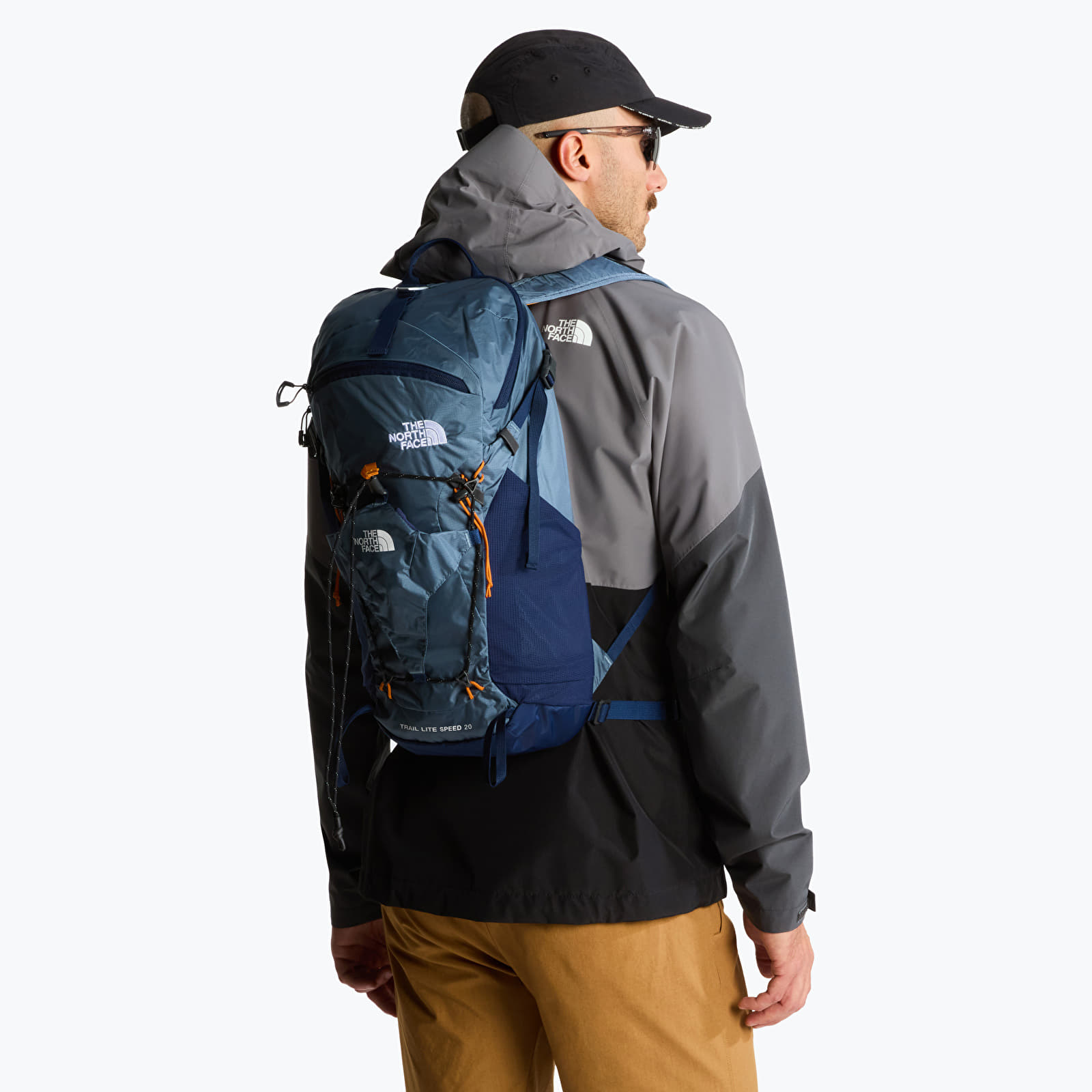 Backpacks The North Face Trail Lite Speed 20 Backpack Granite Grey/Summit Navy