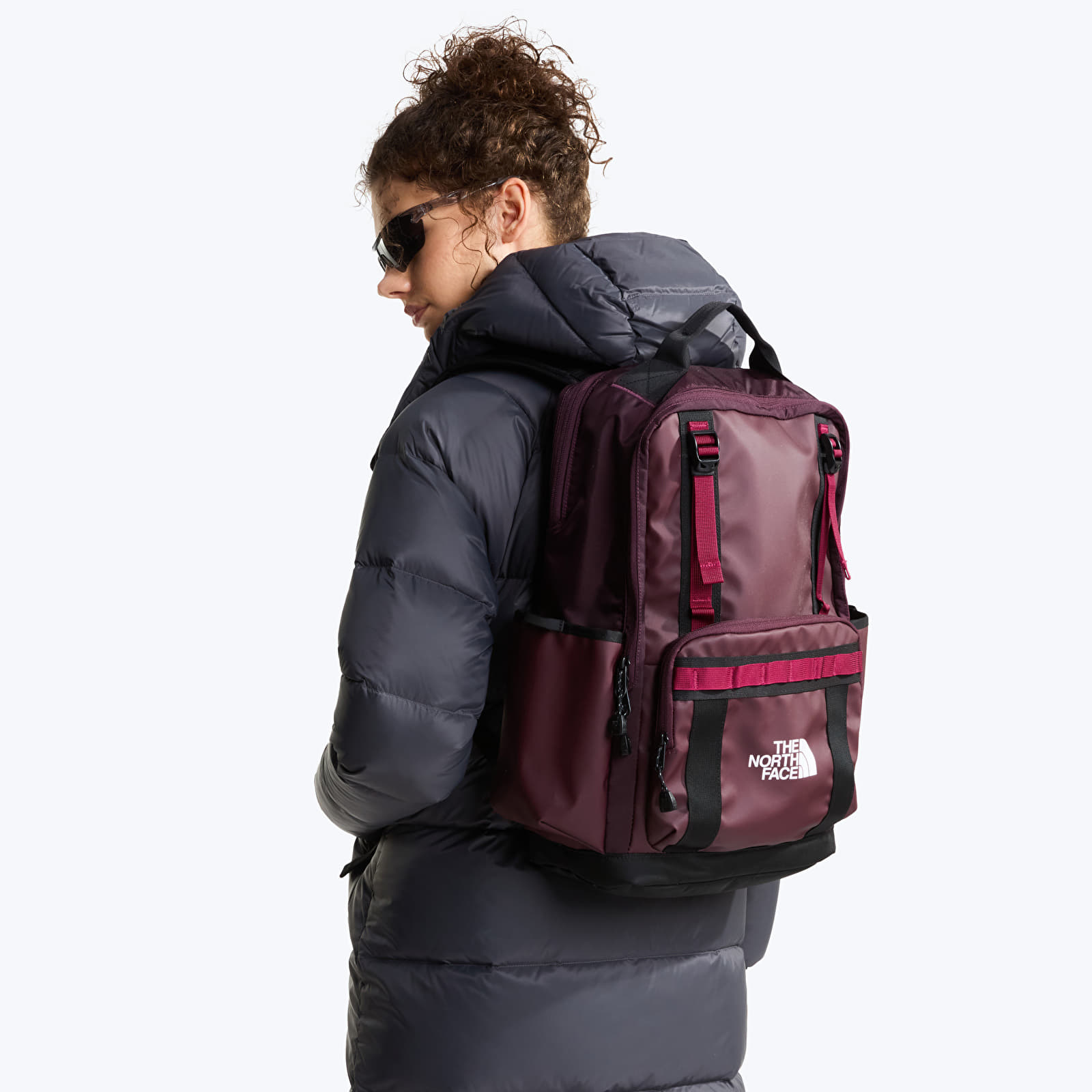 Reput The North Face Base Camp Daypack Deep Burgundy/TNF Black