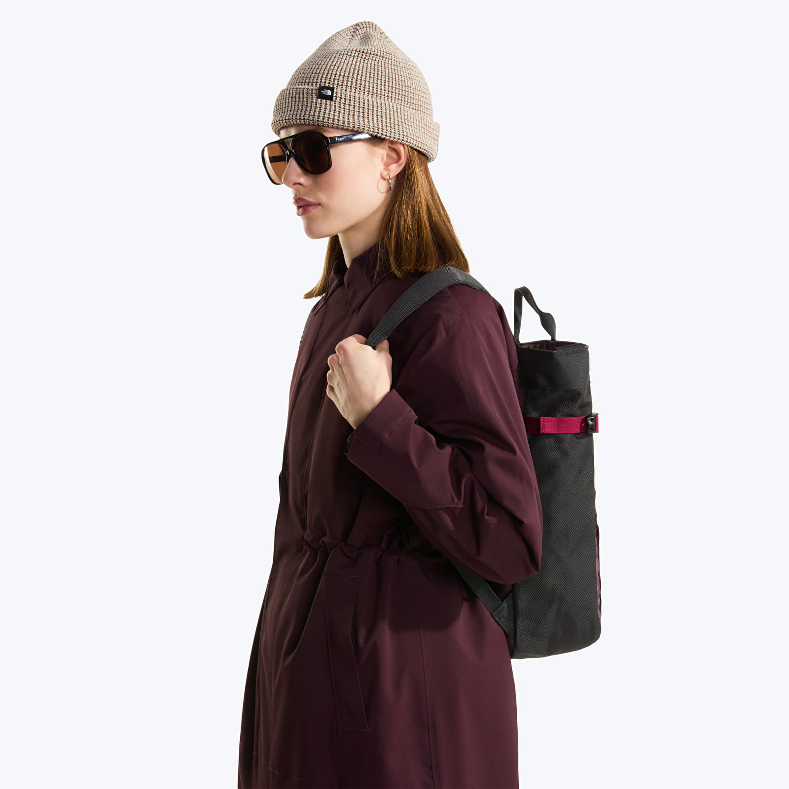 Рюкзаки The North Face Base Camp Tote Pack Deep Burgundy/TNF Black