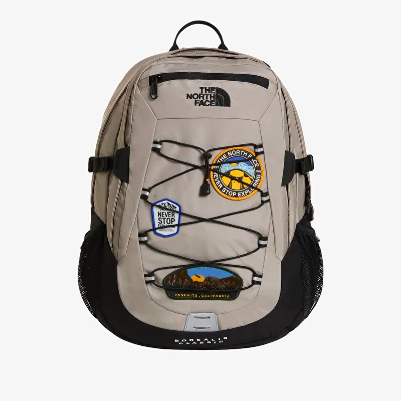 The North Face Borealis Classic Patch Backpack Stone Slab