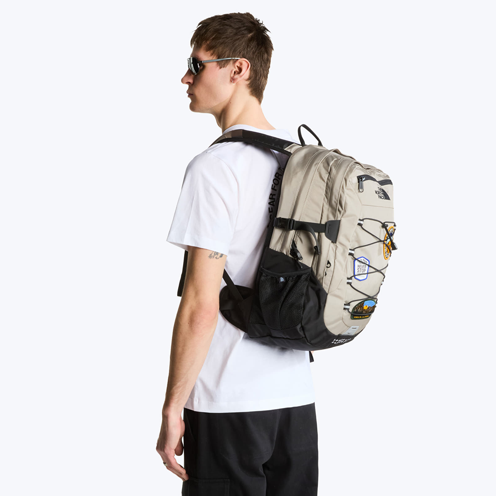 Backpacks The North Face Borealis Classic Patch Backpack Stone Slab