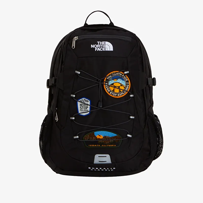 The North Face Borealis Classic Patch Backpack TNF Black
