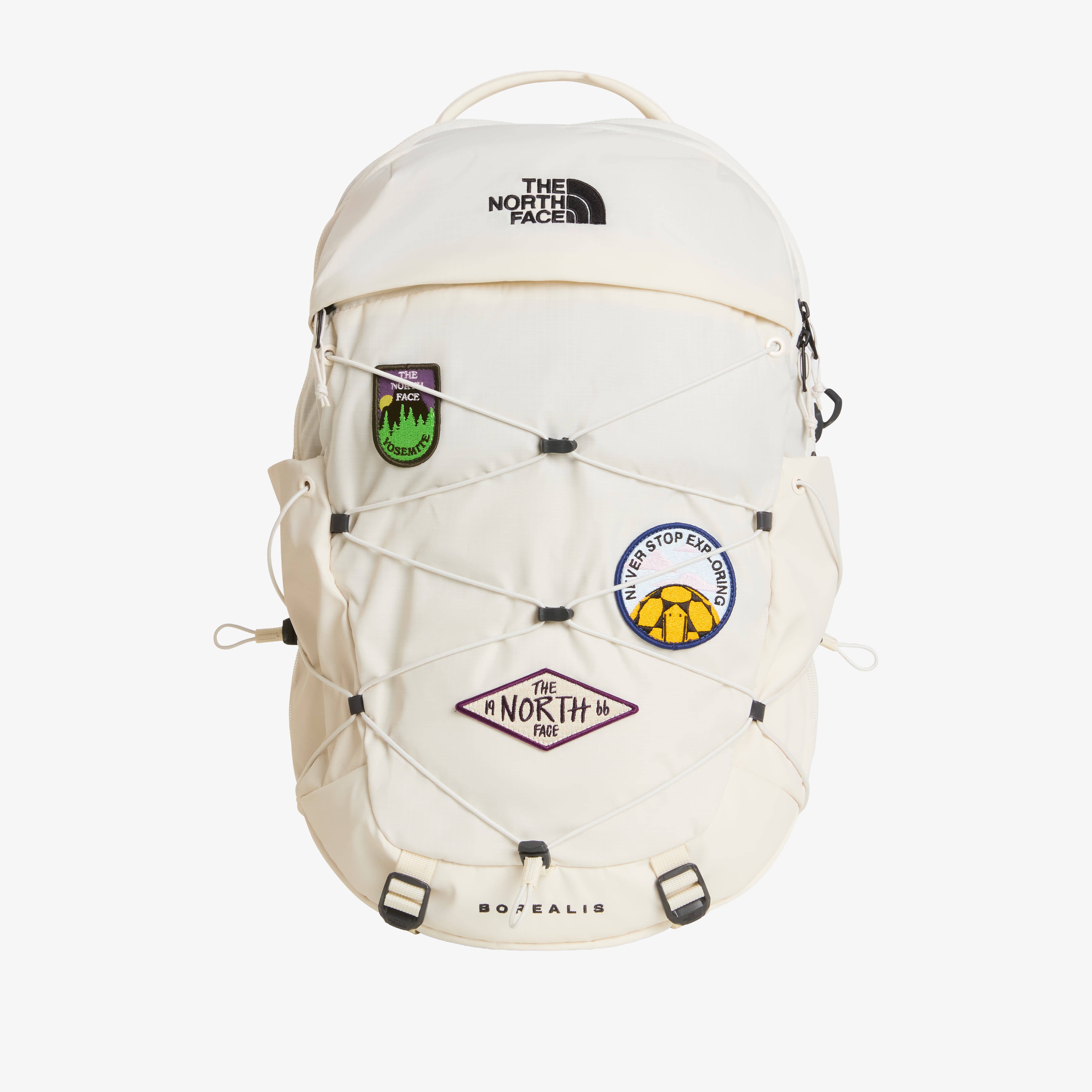 Раница The North Face Borealis Patch Backpack White Dune Universal