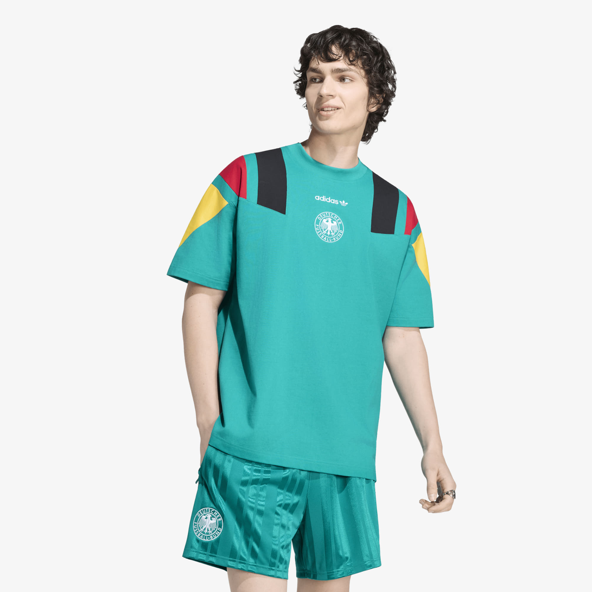 Tricou adidas Germany EQT Tee Equipment Green XL