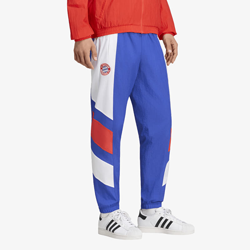 adidas FC Bayern Muenchen EQT Track Pants Semi Lucid Blue/ White/ Red