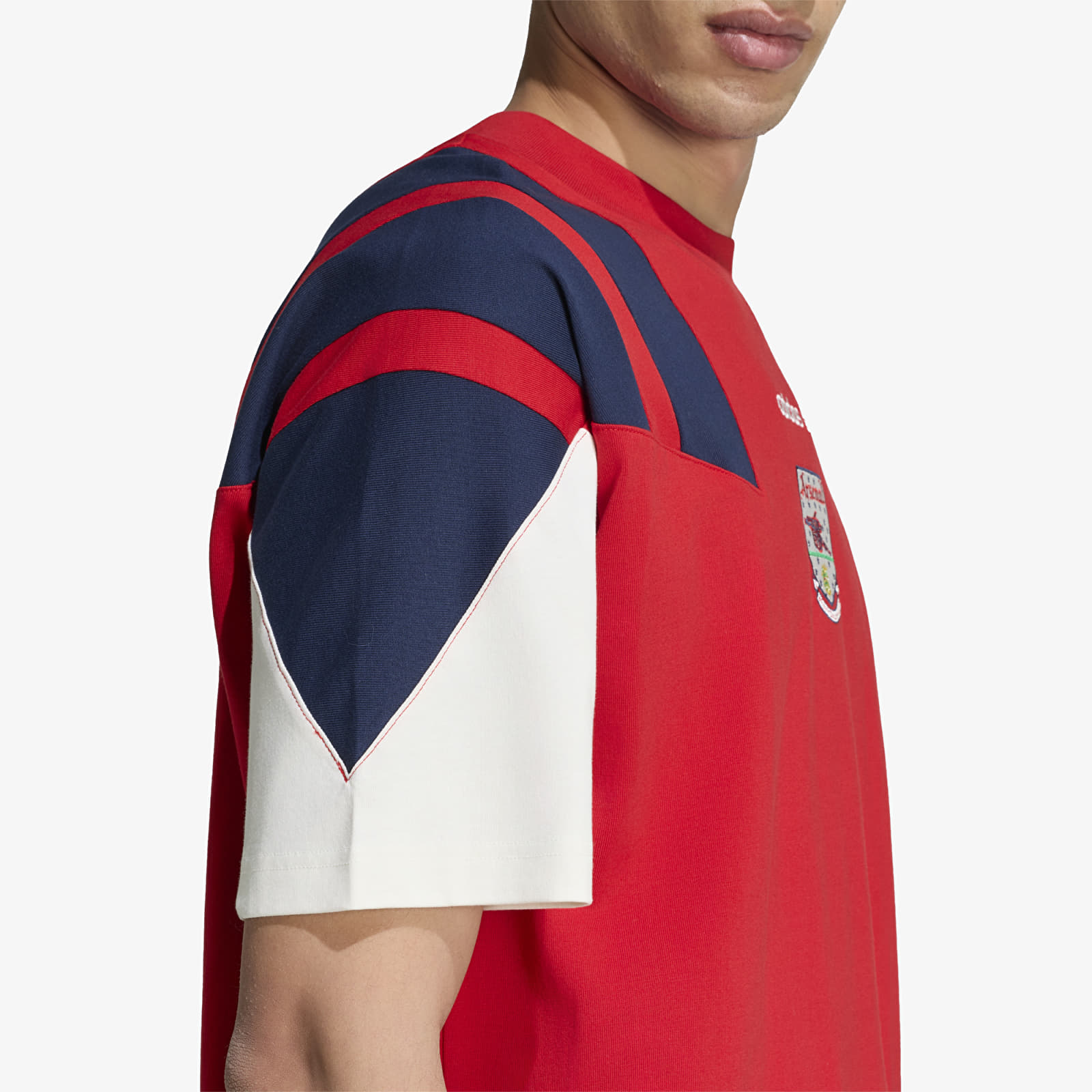 T-shirts adidas Arsenal FC EQT T-Shirt Better Scarlet/ Off White