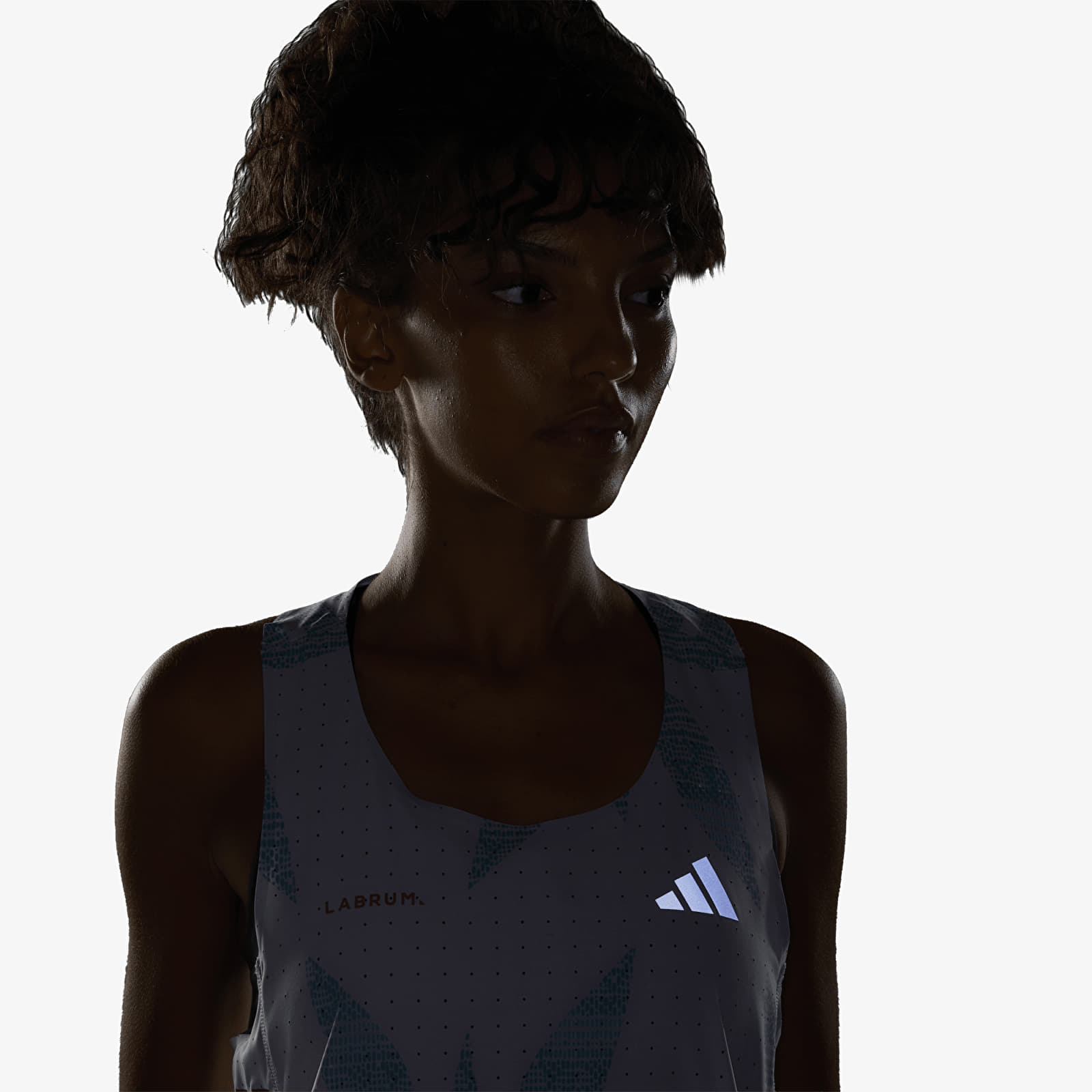 Φανελάκια adidas Running x Labrum Singlet Glory Grey/ Pure Teal