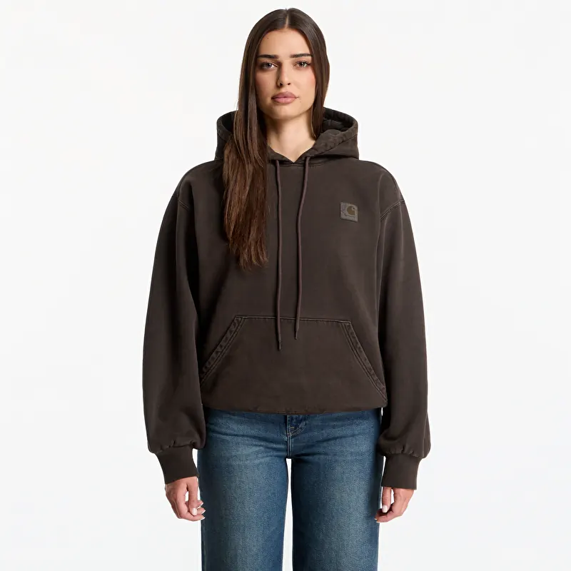 Sweatshirt Carhartt WIP Hooded Vista Sweat UNISEX Tobacco Garment Dyed