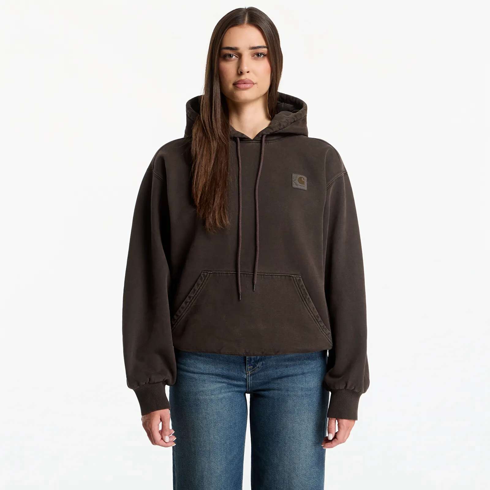 Moški hoodiji  Carhartt WIP Hooded Vista Sweat UNISEX Tobacco Garment Dyed