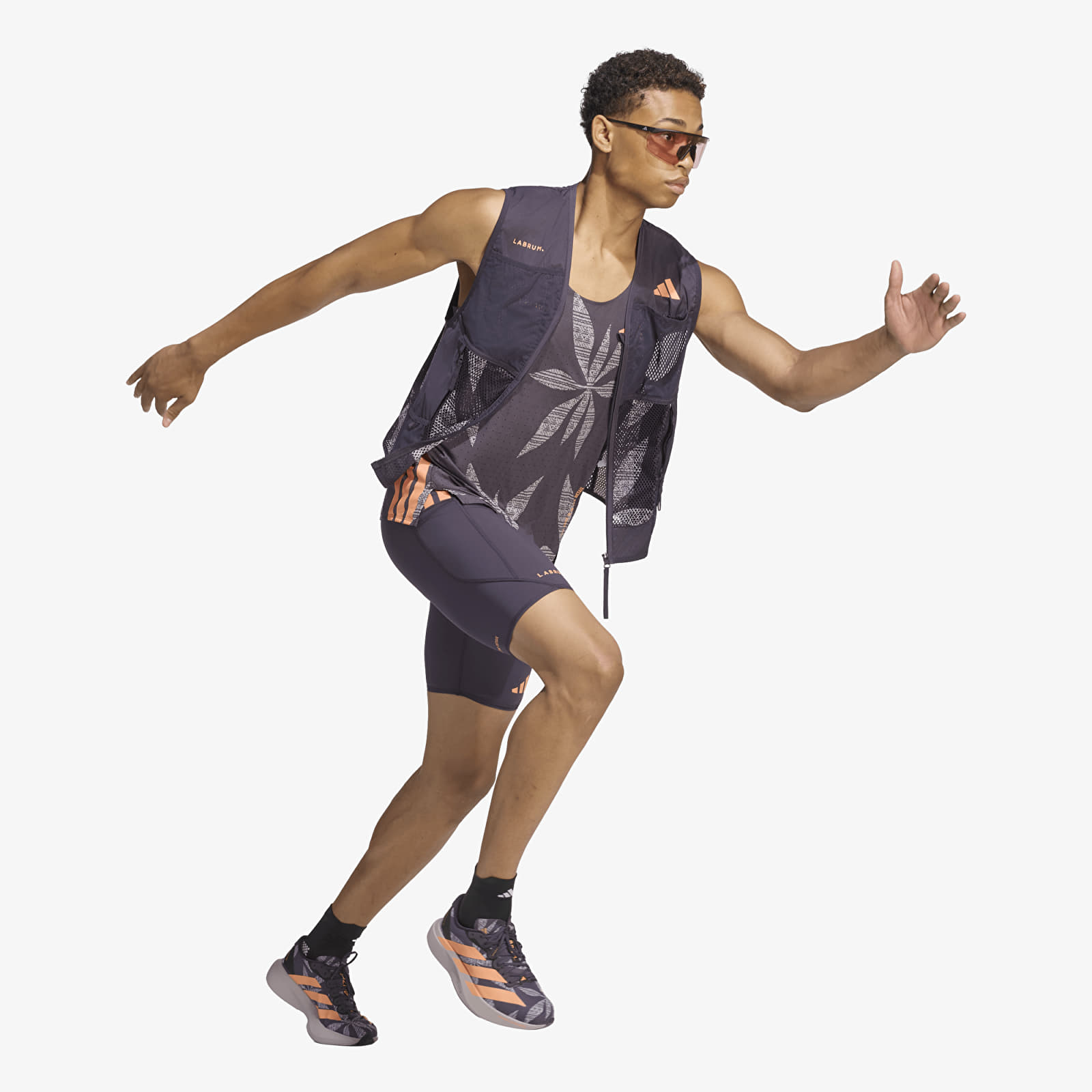 Shorts adidas Running x Labrum Short Tights Aurora Black