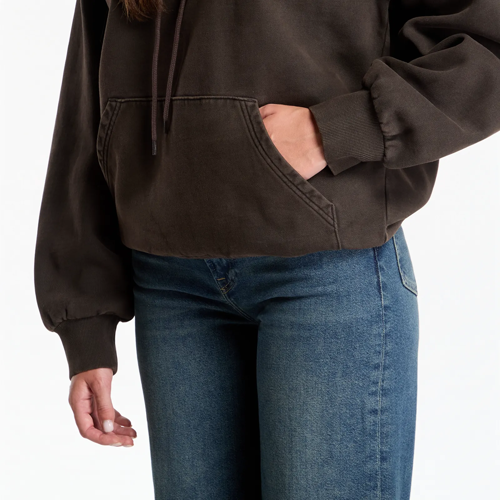 Moški hoodiji  Carhartt WIP Hooded Vista Sweat UNISEX Tobacco Garment Dyed