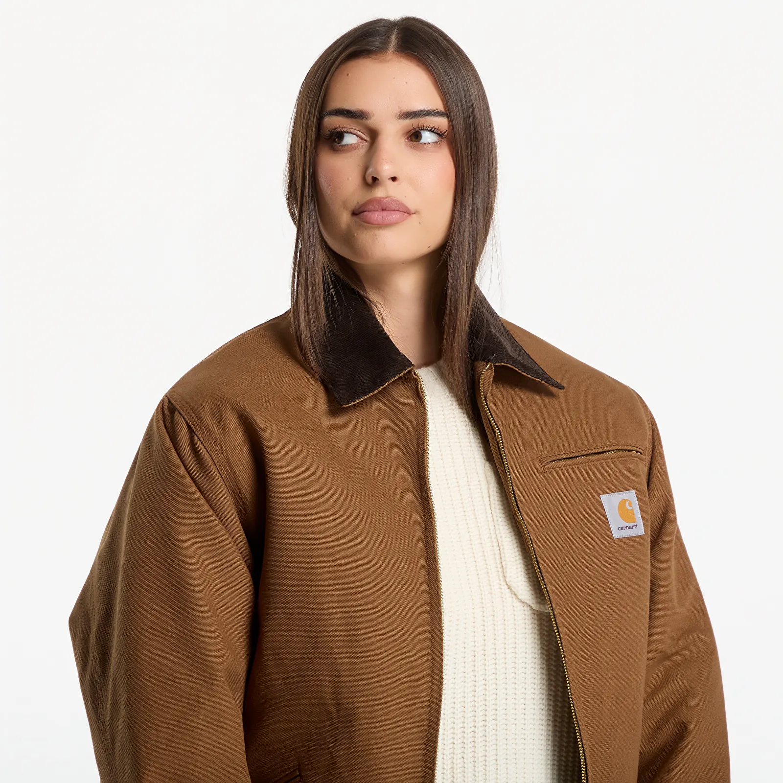 Ανδρικά σακάκια Carhartt WIP OG Detroit Jacket Wip H Brown/ Tobacco UNISEX
