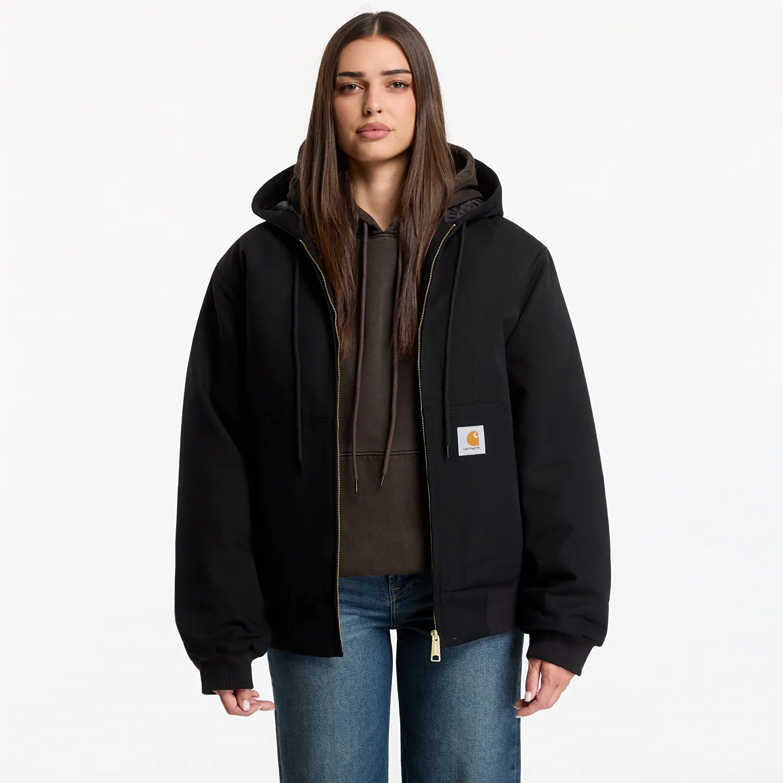 Jakker til mænd Carhartt WIP OG Active Jacket UNISEX Black Rigid