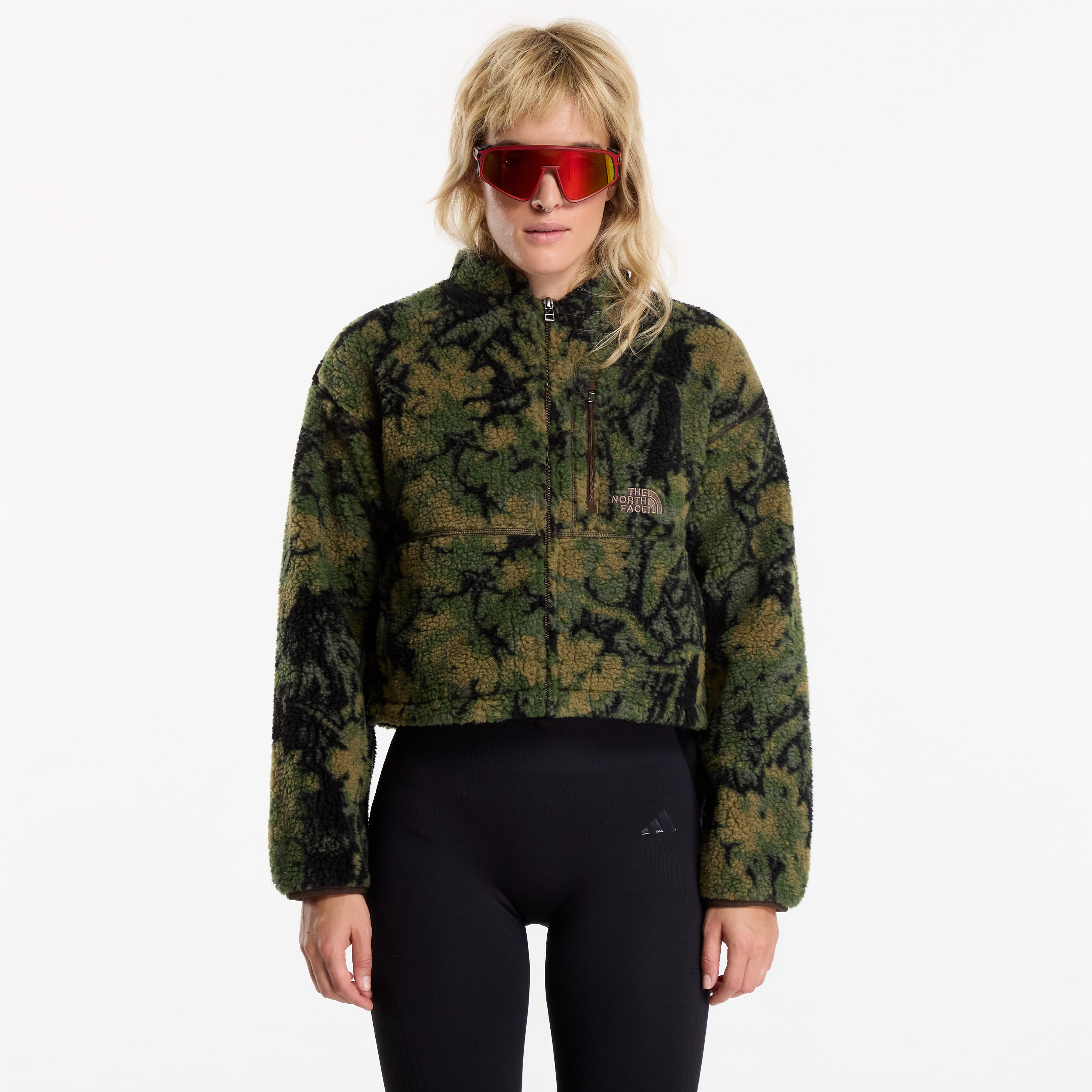 Jakke The North Face Extreme Pile 2 FZ Jacket Woodland Green L