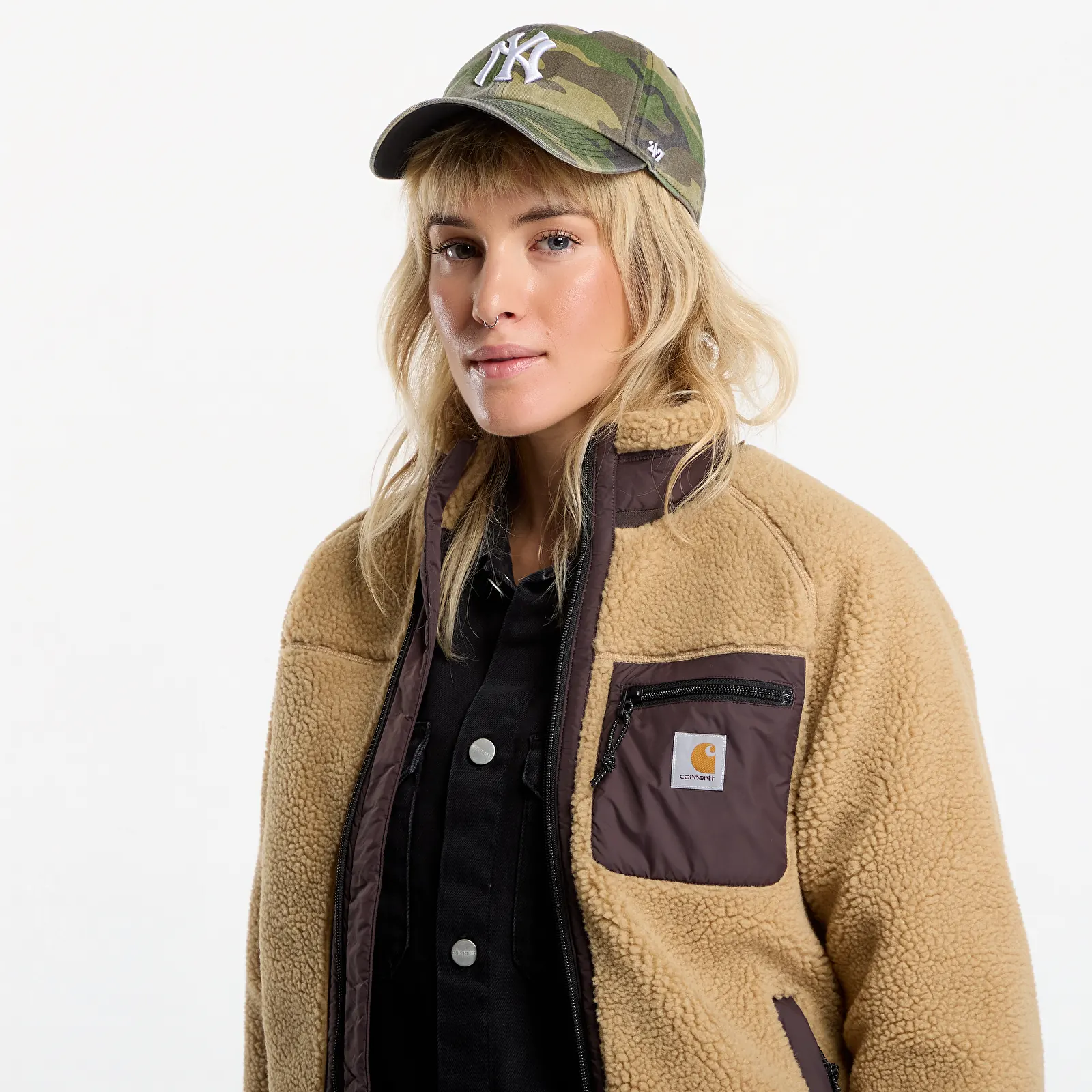 Veste Carhartt WIP Prentis Liner WIP Dusty H/ Tobacco