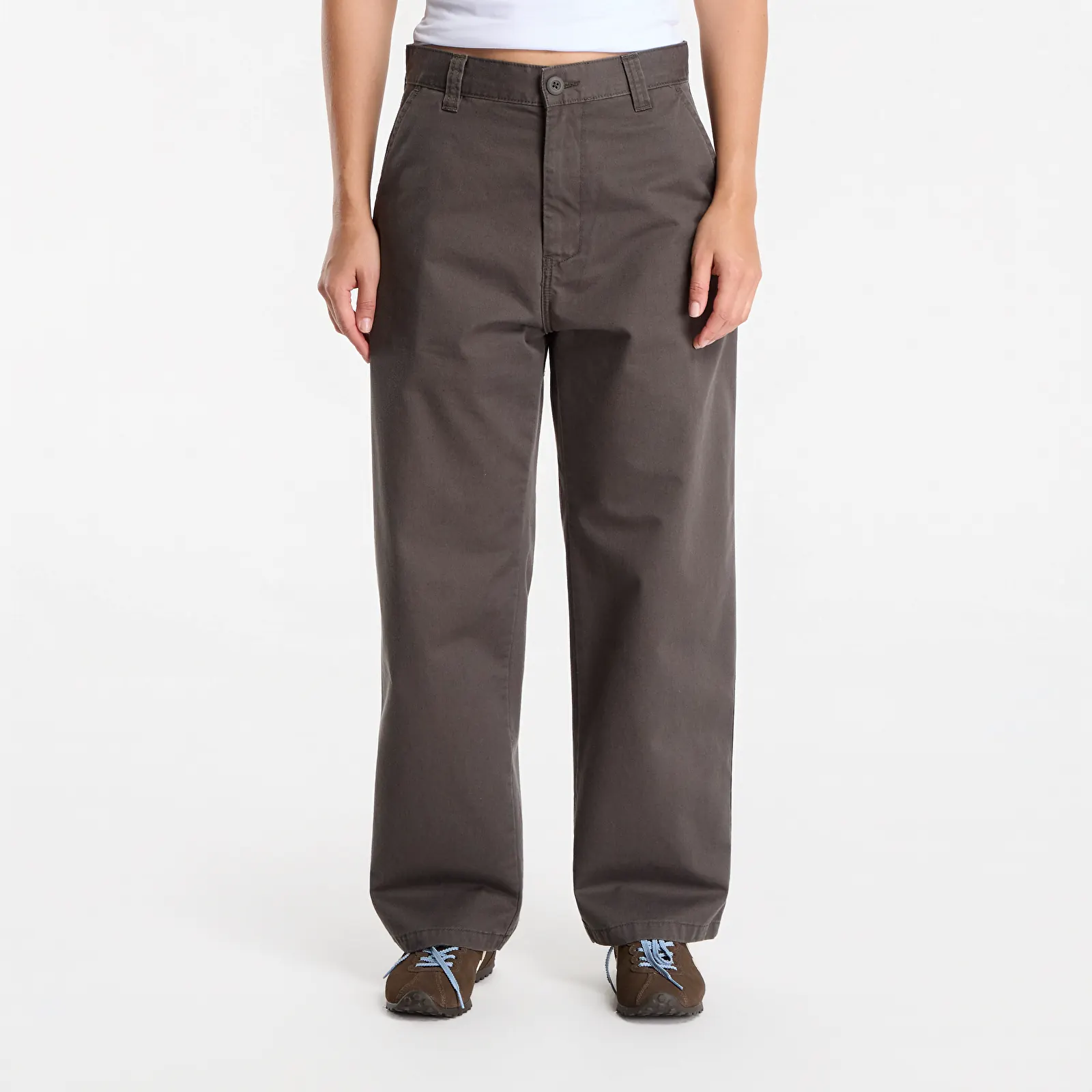 Hlače Carhartt WIP Brady Pant UNISEX Shungite Stone Washed
