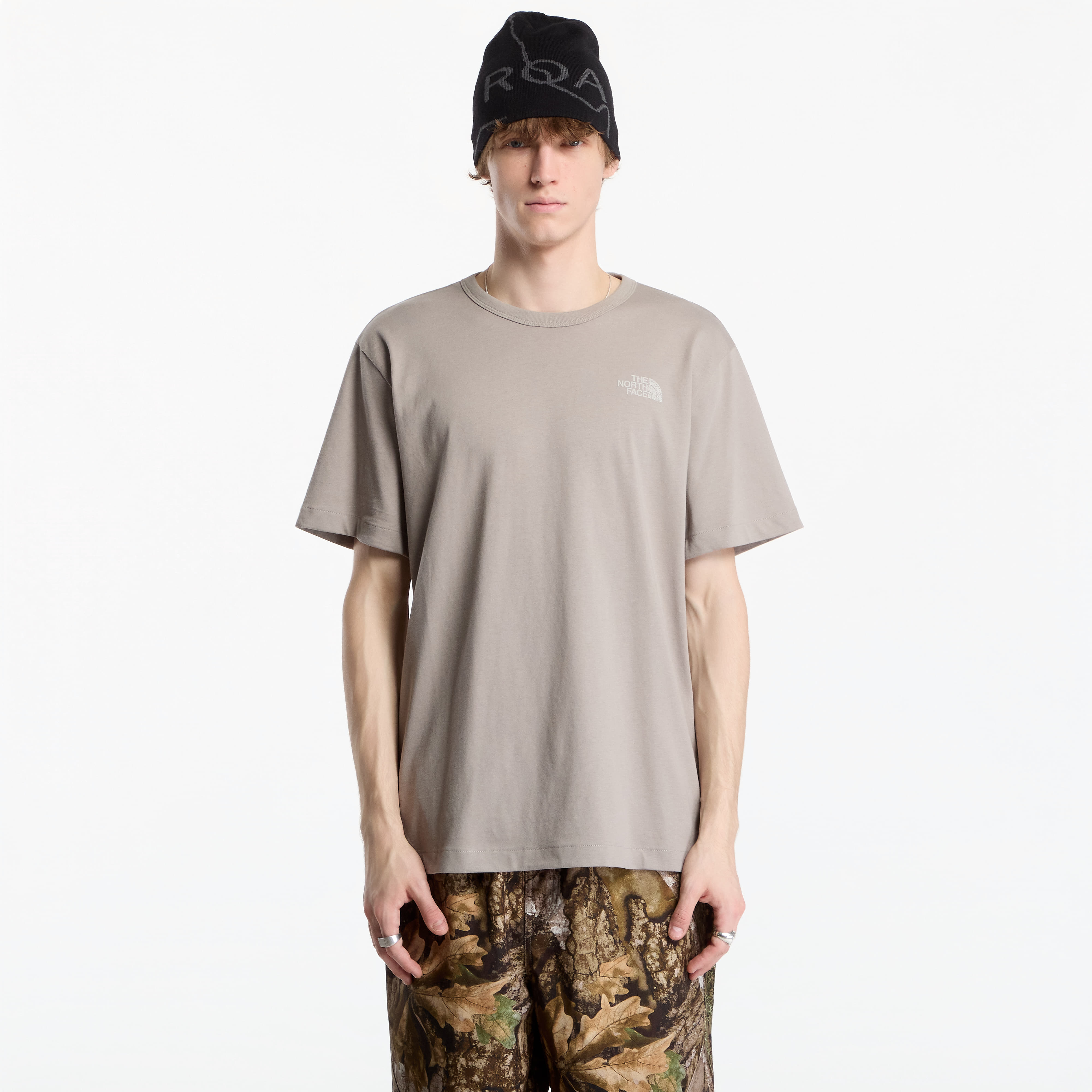 T-shirt The North Face NSE Slopes Relaxed SS Tee UNISEX Stone Slab M