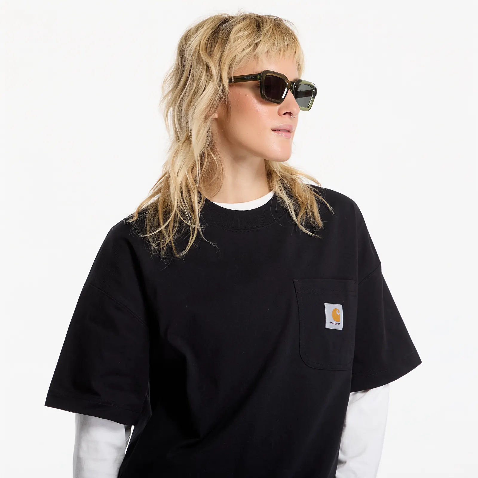 Majice i košulje Carhartt WIP S/S Work Pocket T-Shirt UNISEX Black