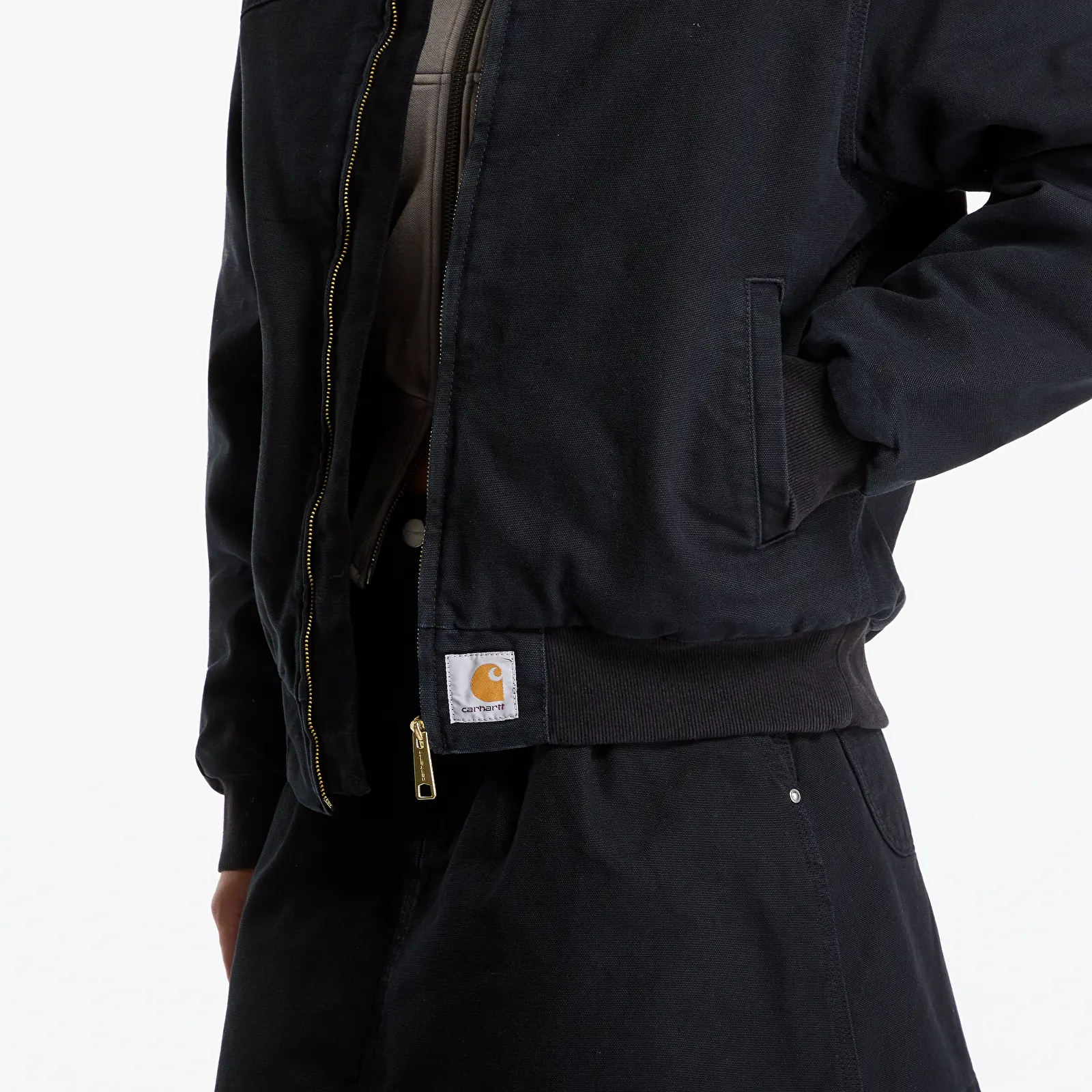 Jackets Carhartt WIP OG Santa Fe Jacket UNISEX Black/ Black Stone Canvas