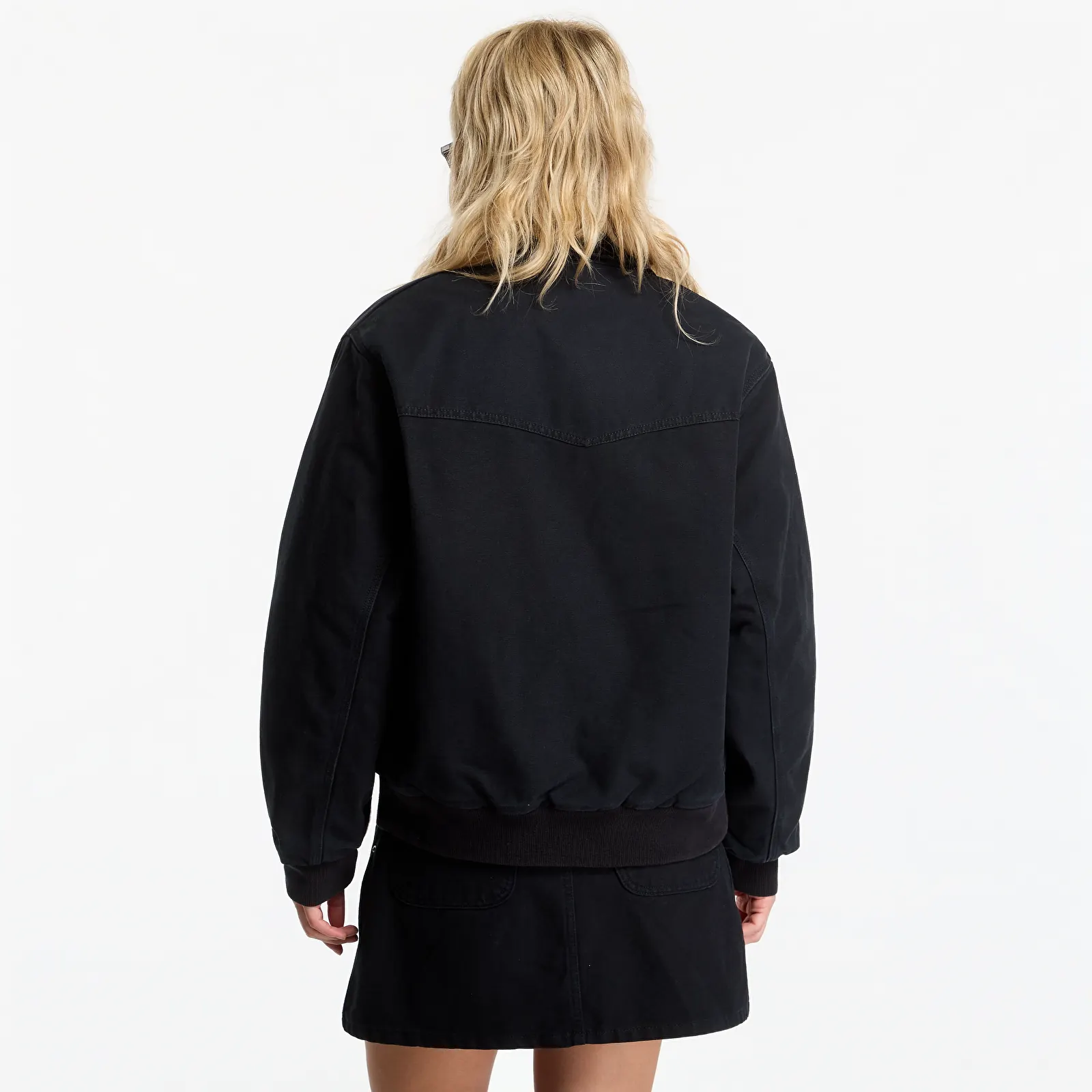 Jackets Carhartt WIP OG Santa Fe Jacket UNISEX Black/ Black Stone Canvas