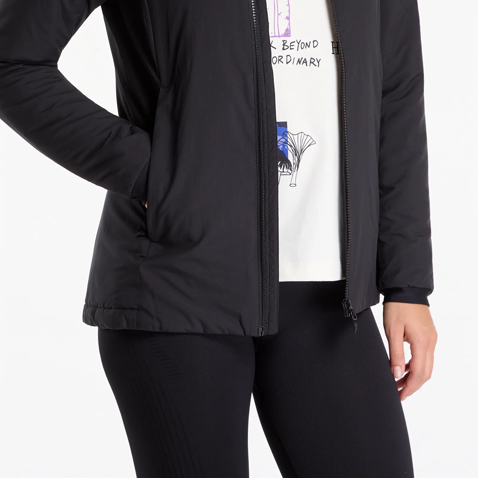 Trenerių striukės Haglöfs Mimic Alert Hood Black