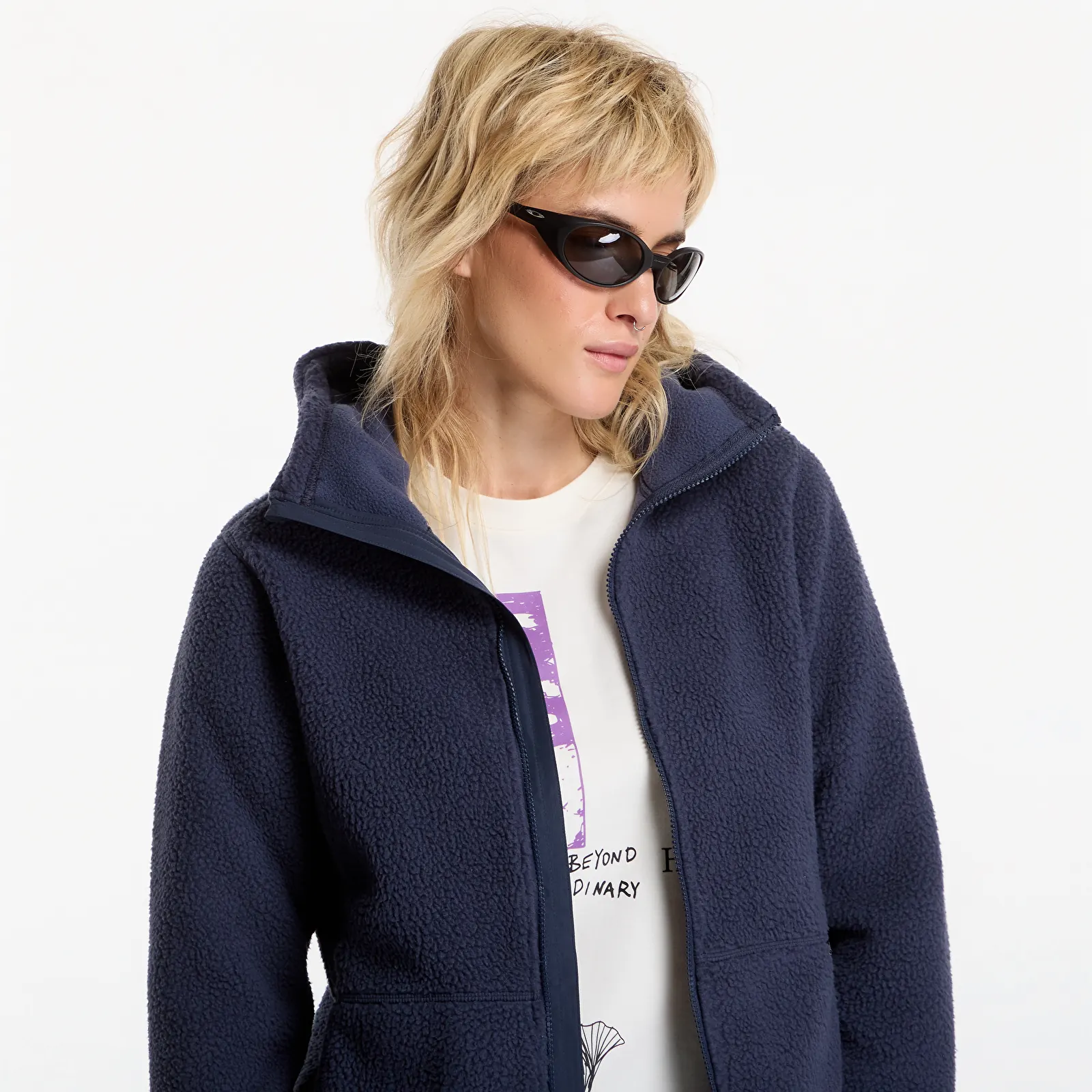 Hoodies and sweatshirts  Haglöfs Funäs Pile Hood Tarn Blue