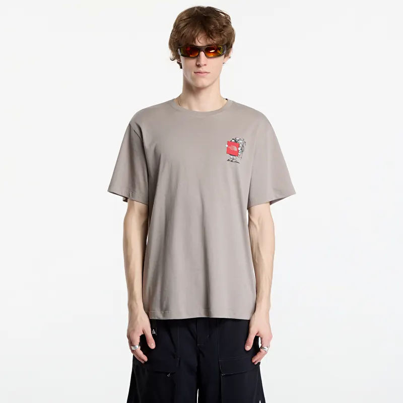 The North Face Gear Up Get Out Relaxed SS Tee UNISEX Stone Slab