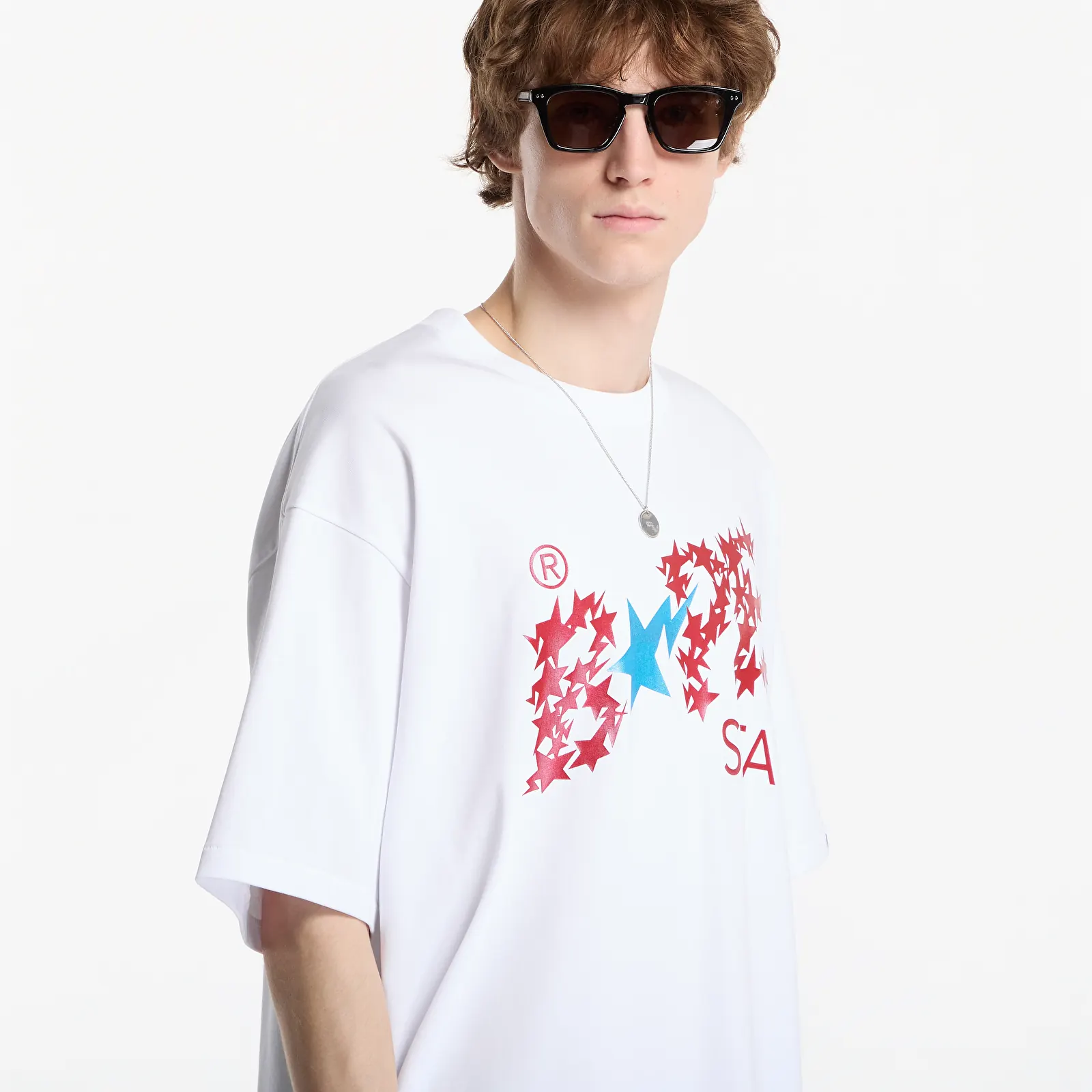T-shirts A Bathing Ape Metallic Bape Sta Logo Relaxed Fit Tee UNISEX White