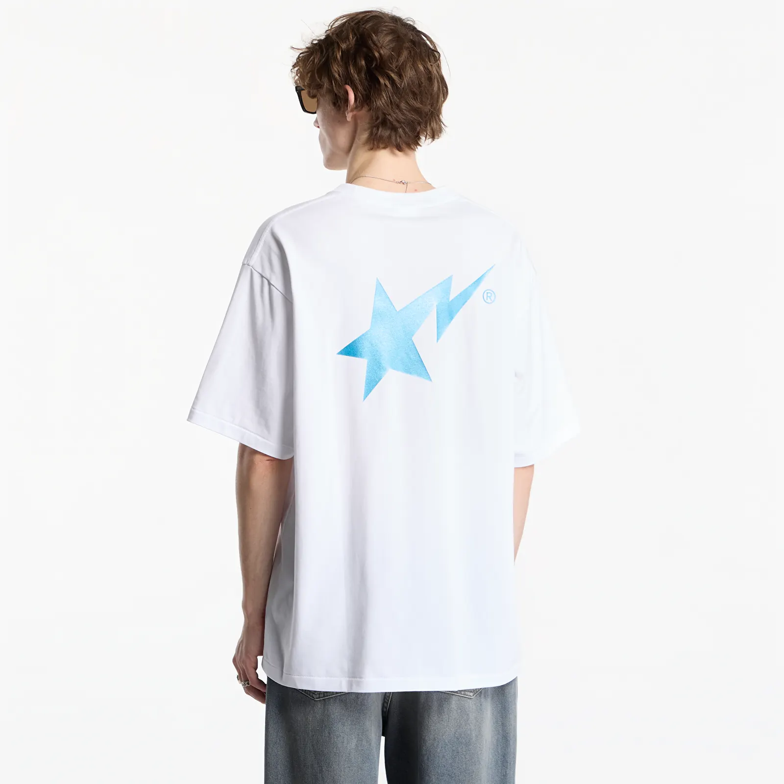 T-shirts A Bathing Ape Metallic Bape Sta Logo Relaxed Fit Tee UNISEX White