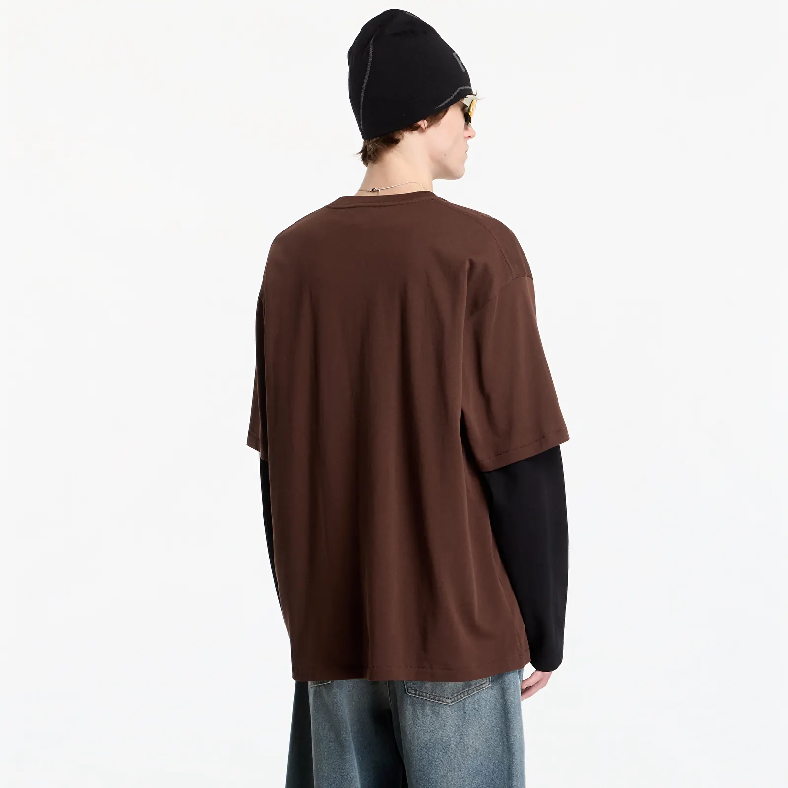 T-shirts A Bathing Ape Bape Sta College Relaxed Fit Tee UNISEX Brown