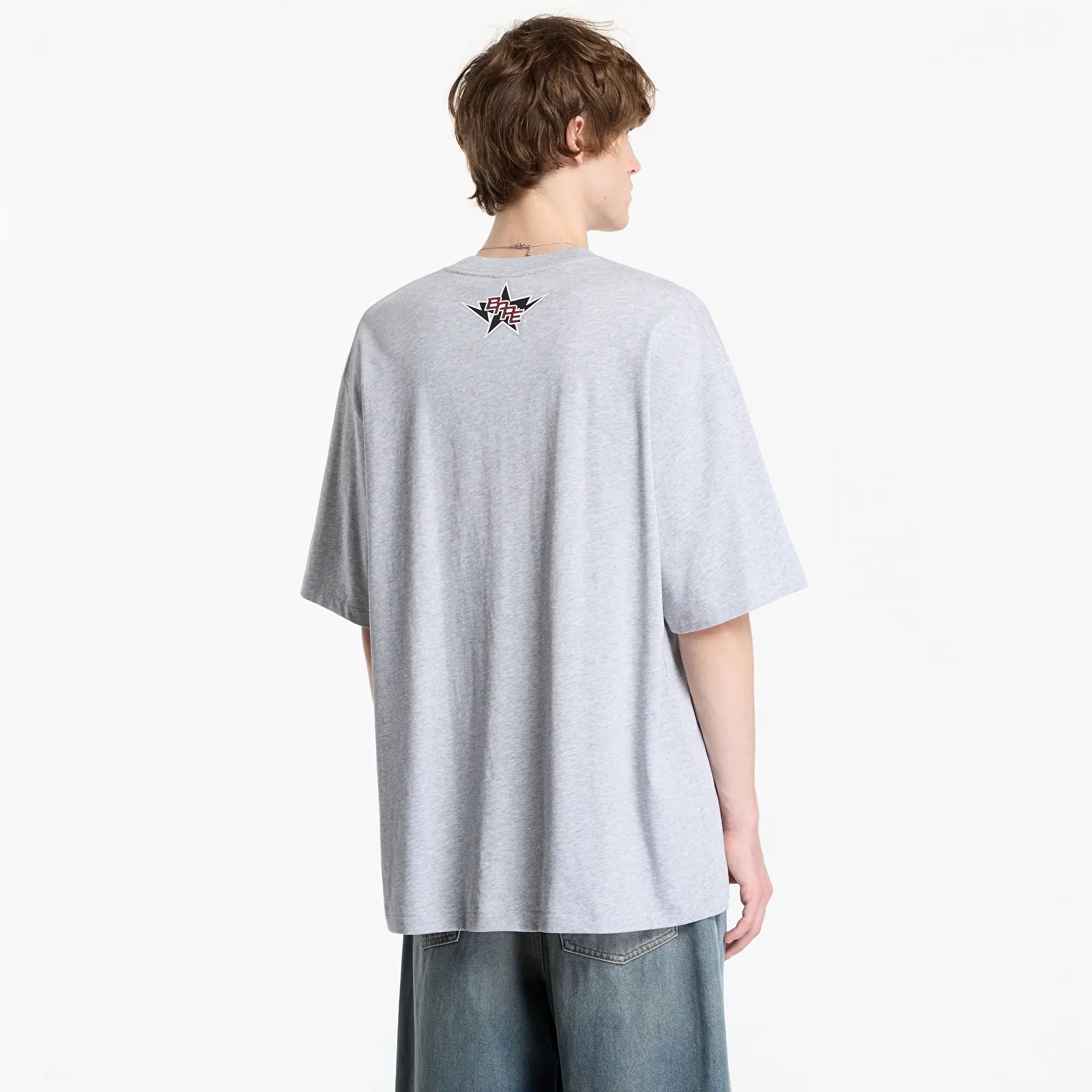 Magliette A Bathing Ape Bape Twin Sta Logo Relaxed Fit Tee UNISEX Gray
