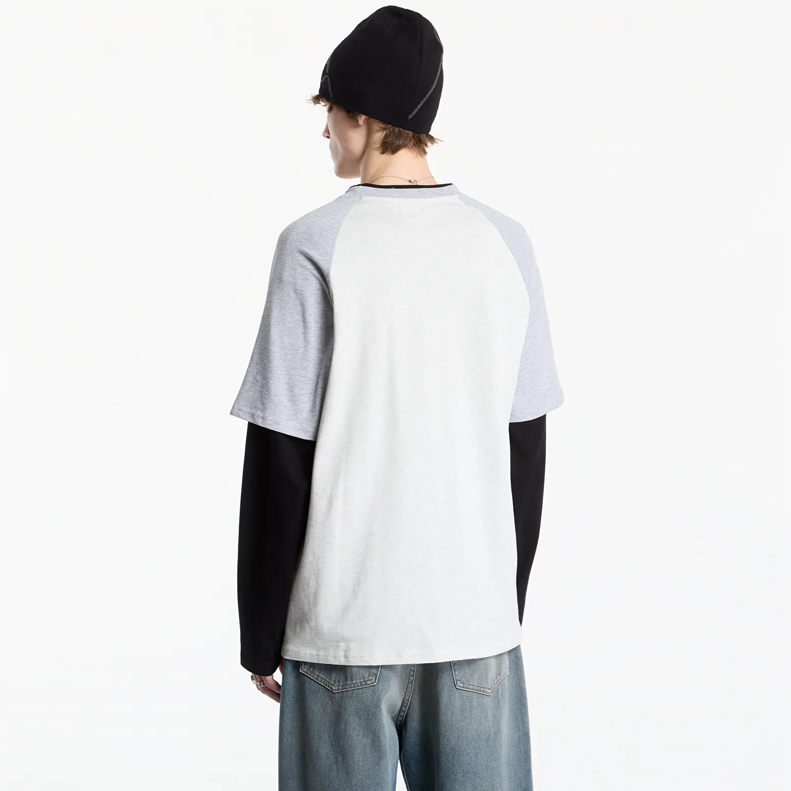T-shirts A Bathing Ape College Raglan Relaxed Fit Tee UNISEX Gray