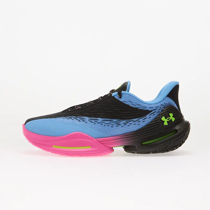 Under Armour D. FOX 3 Black/ Horizon Blue/ Hyper Green