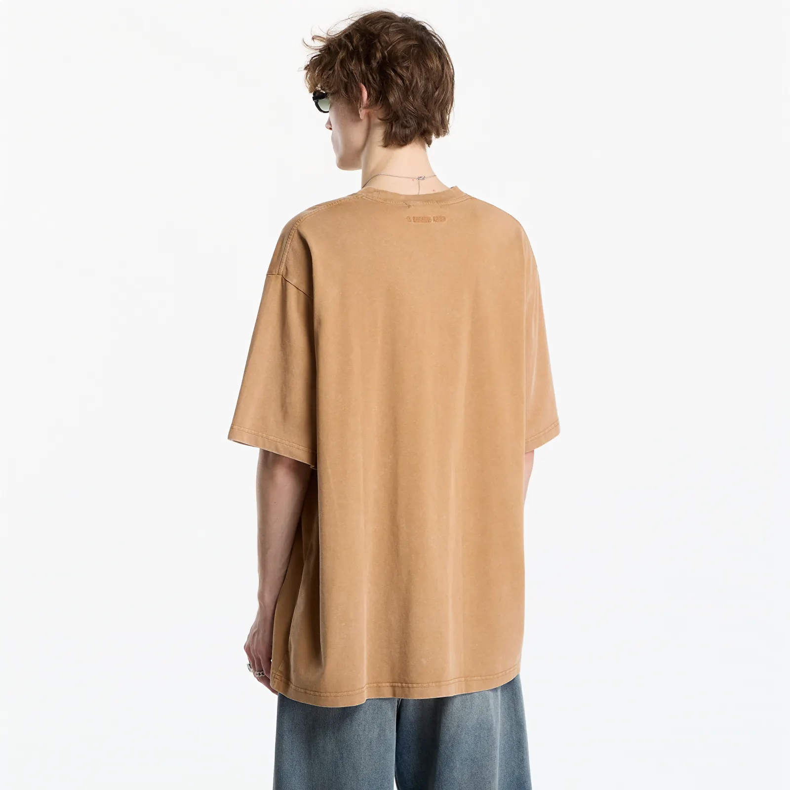 T-shirts A Bathing Ape Garment Dyed One Point Relaxed Fit Tee UNISEX Brown