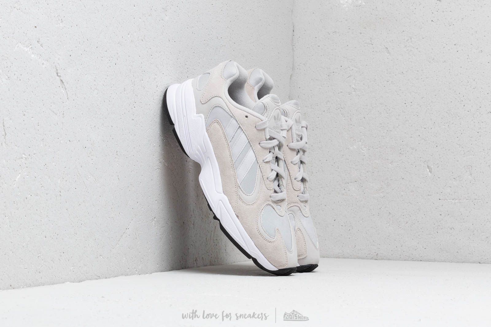 Men's shoes adidas Yung-1 Grey One/ Grey One/ Ftw White