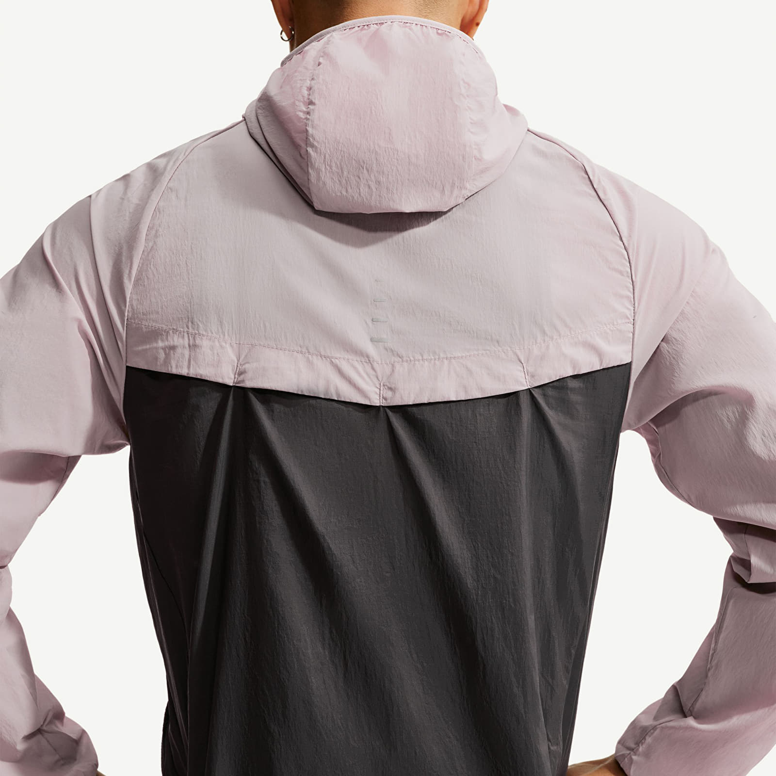 Men's jackets Nike Stride Men's Repel Running Jacket College Grey/ Anthracite