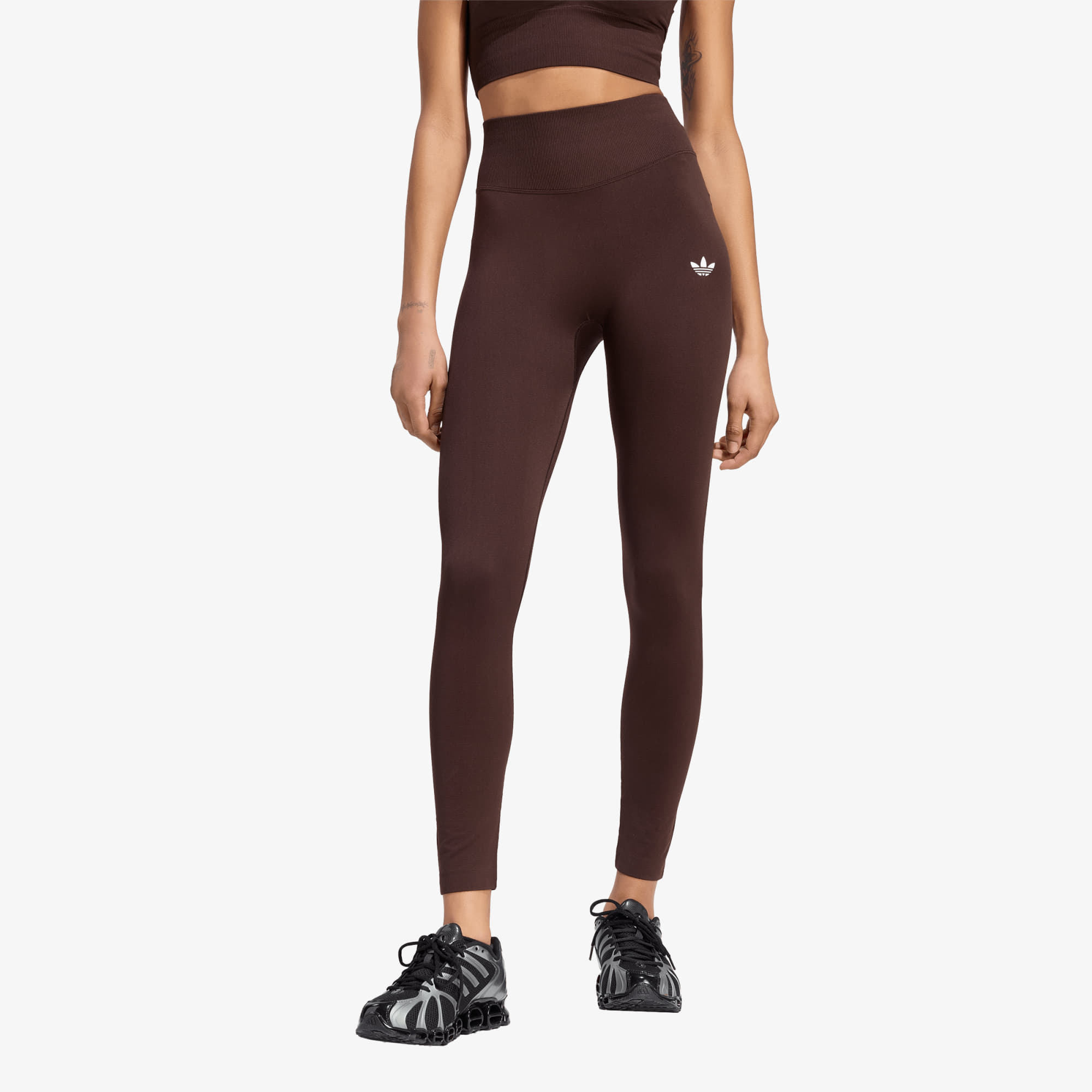 Клинове adidas Essentials Seamless Leggings Aurora Coffee M