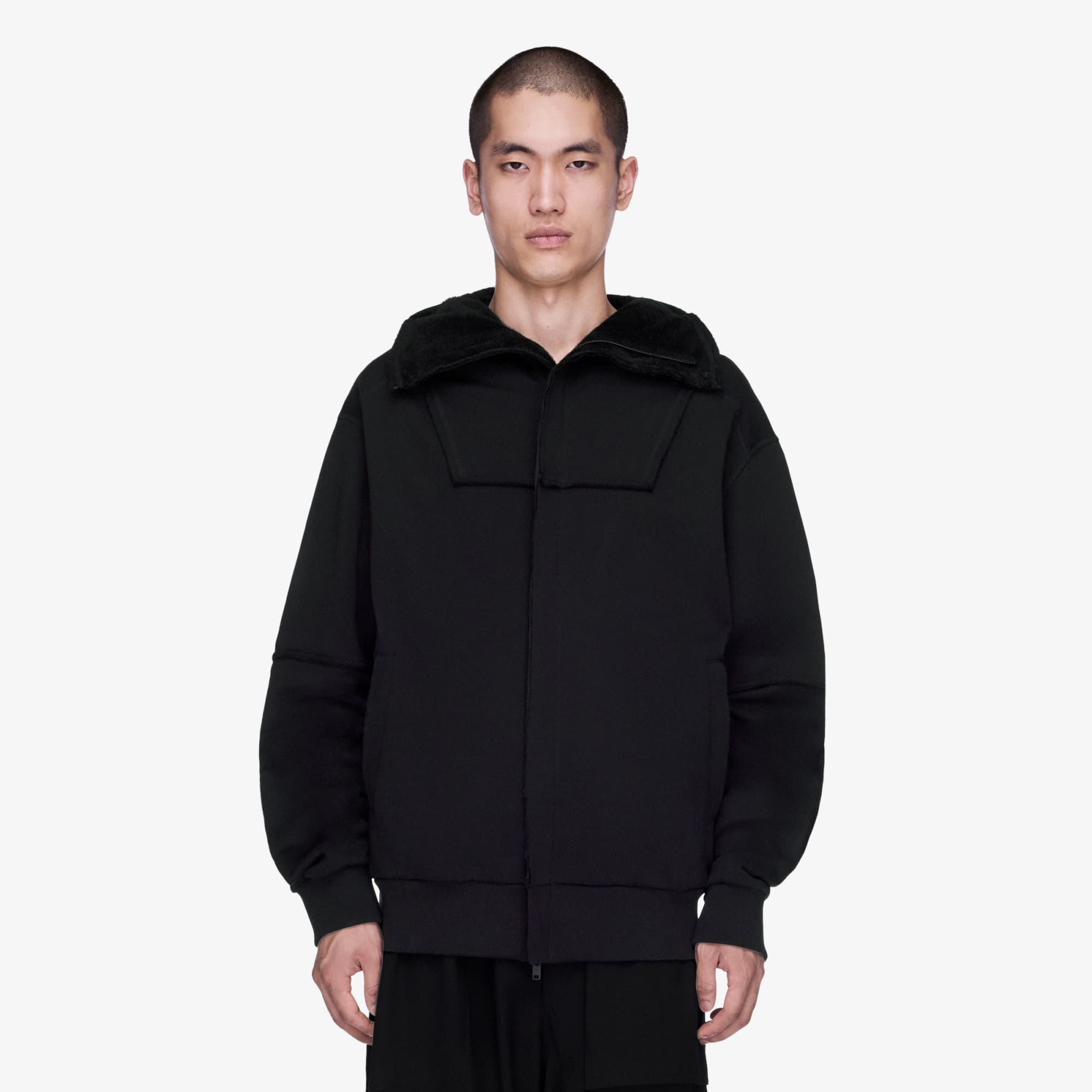 Sweatshirt Y-3 Frech Terry Ninja Hoodie Black S