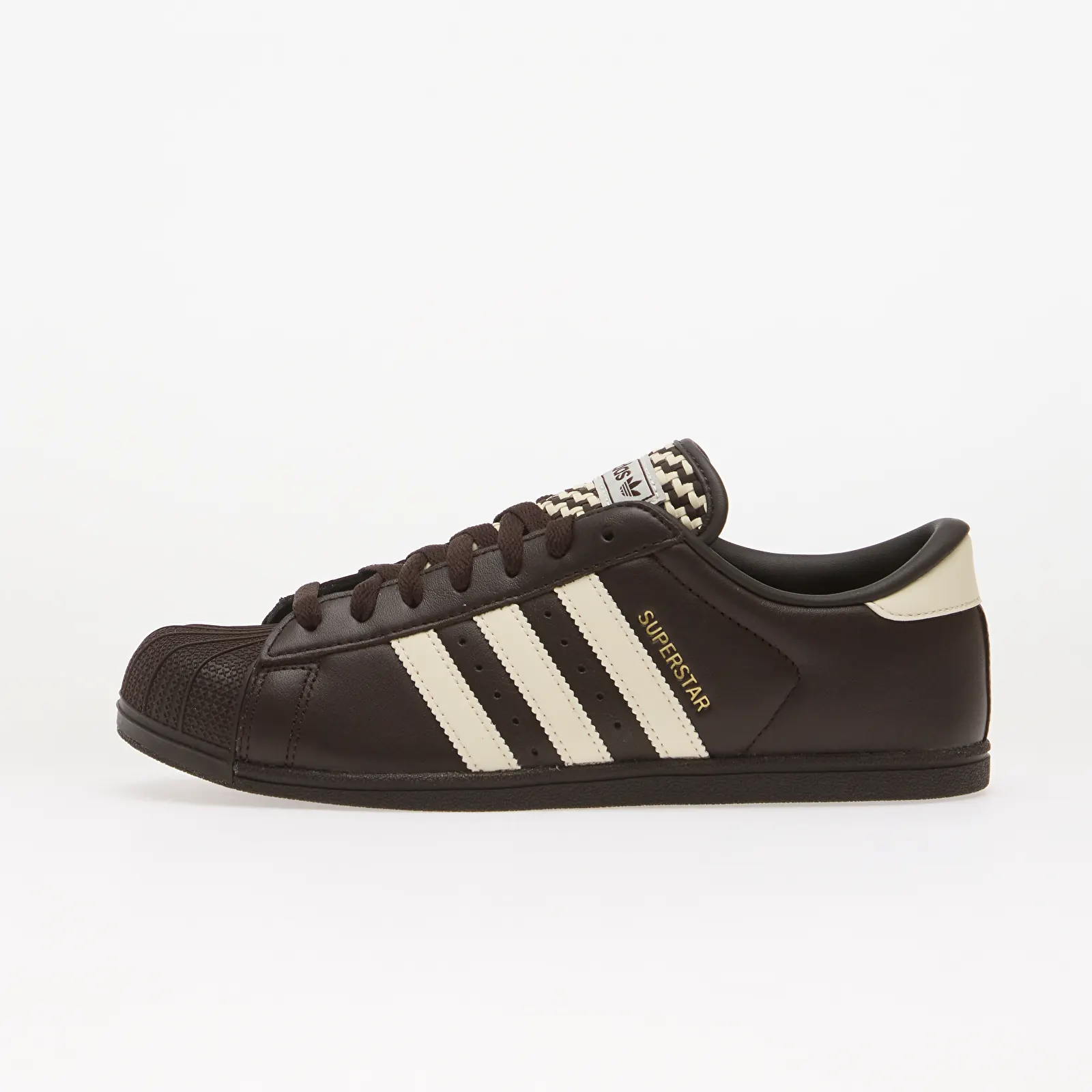Chaussures et baskets femme adidas Superstar Lo Pro Aurora Coffee/ Cream White/ Gold Metallic