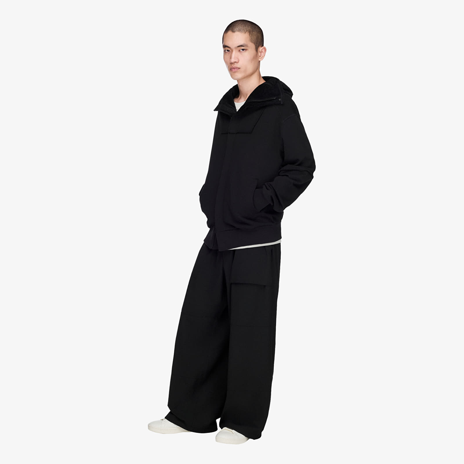 Sweatshirts Y-3 Frech Terry Ninja Hoodie Black