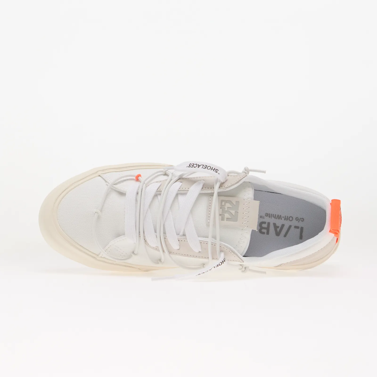 Women's sneakers L/AB c/o Off-White™ Tape-06328 Vulc Bungee White/ Light Grey