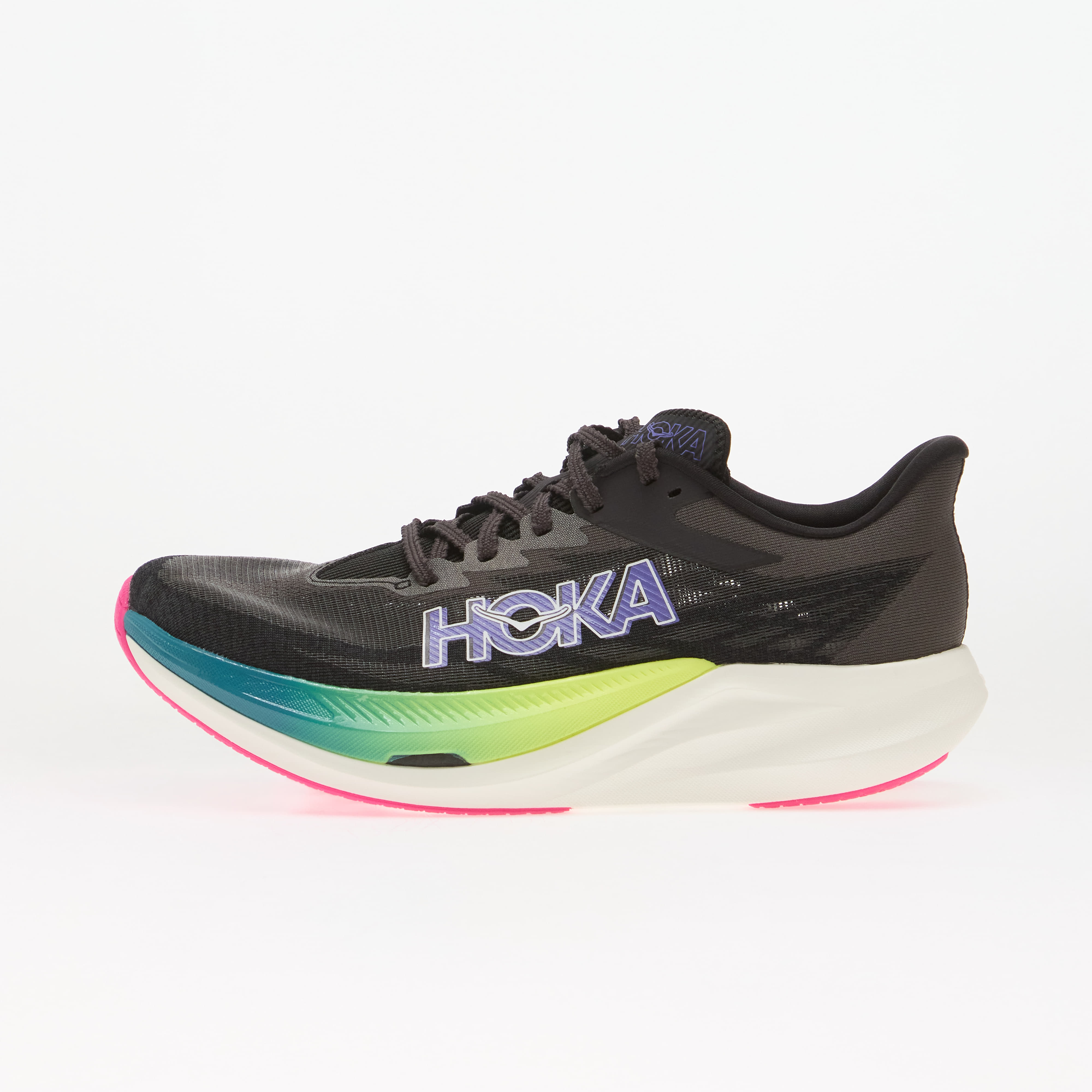 Sneakers Hoka® U Rocket X 3 Black/ Neon Nebula EUR 45 1/3