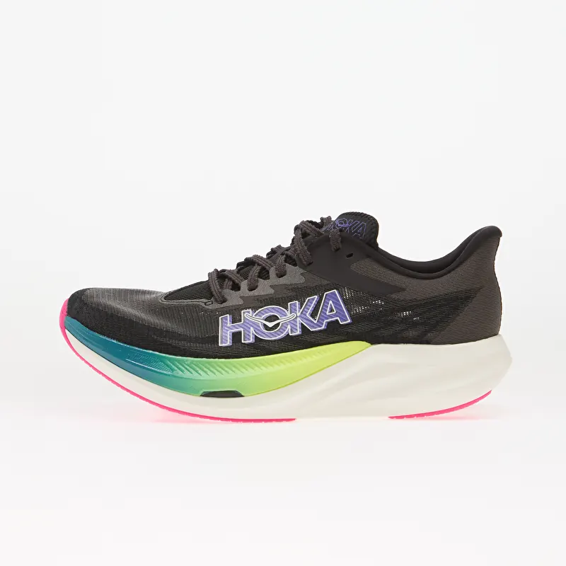 Hoka® U Rocket X 3 Black/ Neon Nebula