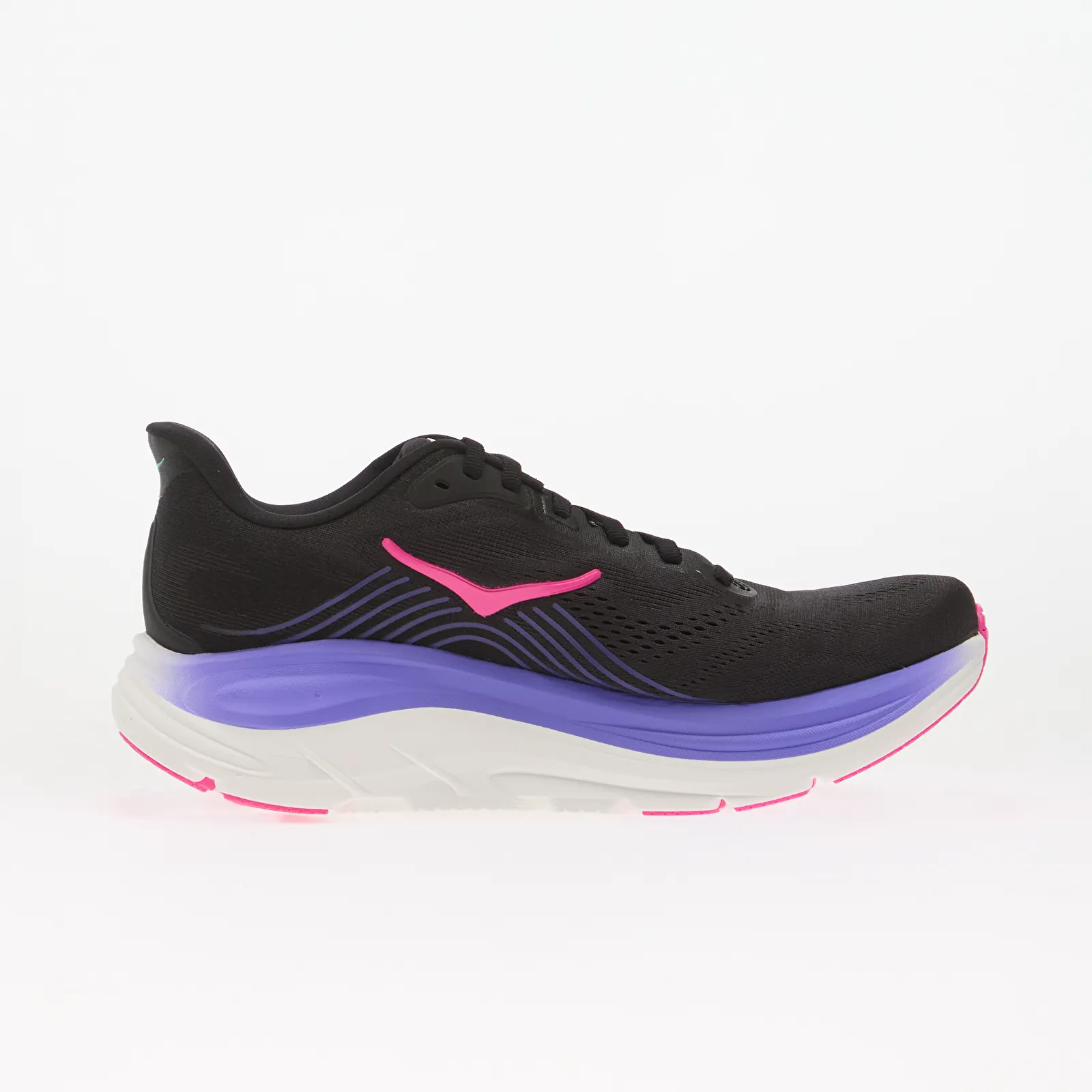 Zapatillas de deporte para mujer Hoka® W Clifton 11 Black/ Neon Nebula