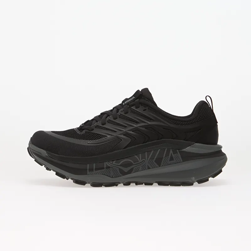 Hoka® M Stinson 8 Black/ Outer Orbit