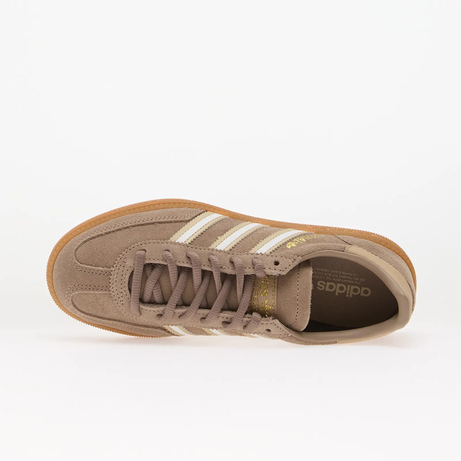 Vyriška avalynė adidas Handball Spezial Kids Chalky Brown/ Cloud White/ Magic Beige